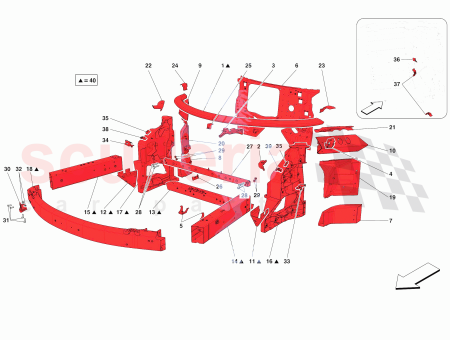 Photo of SUPPORT DE FIXATION DE C BLE BOWDEN…