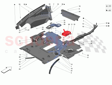 Photo of BOUCLIER ARRI RE COMPLET…