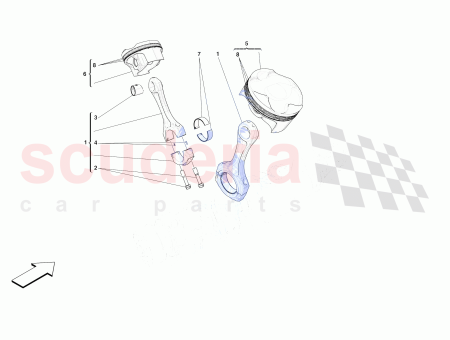 Photo of JEU DE SEGMENTS DE PISTON COMPLET…