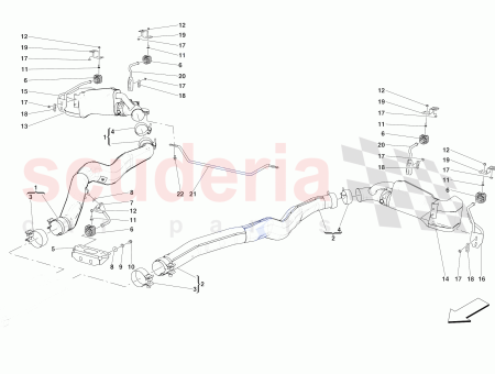 Photo of SUPPORT DE SILENCIEUX EXT RIEUR RH…