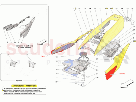 Photo of COMPL LH FRONT TUNNEL CONSOLE UNIT…