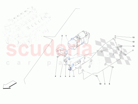 Photo of BOUCLIER THERMIQUE DU MOTEUR DU D MARREUR…