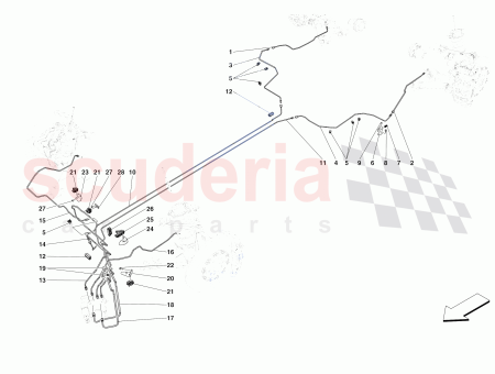 Photo of KIT DE PLAQUETTES DE FREIN AVANT M161 V8…