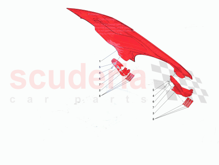 Photo of RH COUVERCLE AVANT CHARNI RE…