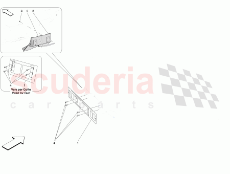 Photo of SUPPORT DE PLAQUE D IMMATRICULATION ARRI RE…