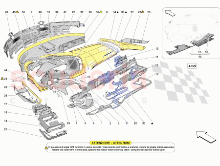 Photo of COMPL D GARNITURE DU TABLEAU DE BORD INF…