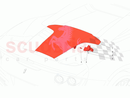 Photo of COUVERCLE ARRI RE COMPLET…