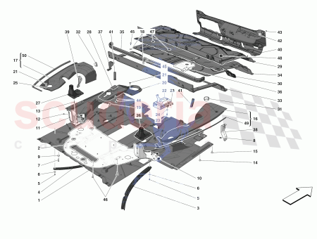 Photo of COMPL RH OUTER BRACKET OF ENGINE COMPARTMENT COSMETIC…