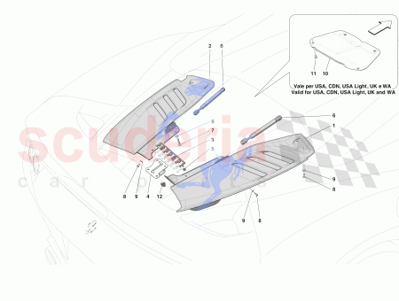Photo of GRILLE D A RATION DU COUVERCLE DU COMPARTIMENT…