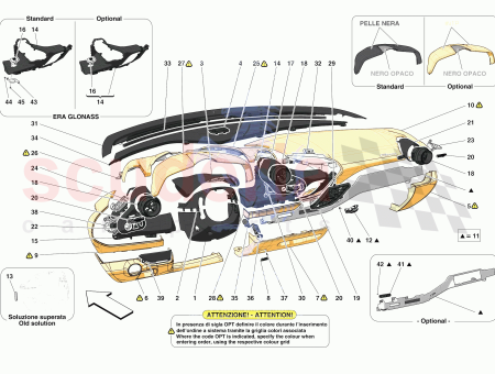 Photo of COUVERCLE SUP RIEUR DROIT DE TABLEAU DE BORD…