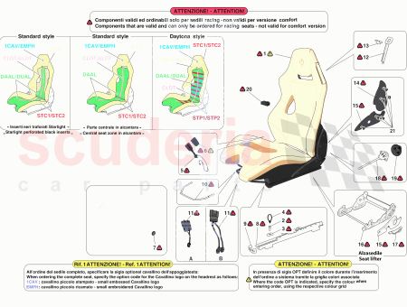 Photo of COMPL LH RACING SEAT…
