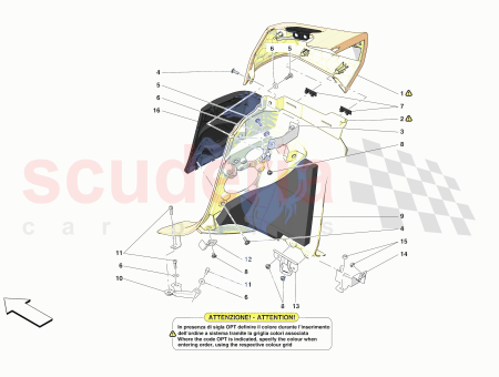 Photo of GARNITURE LAT RALE SUP RIEURE DROITE…