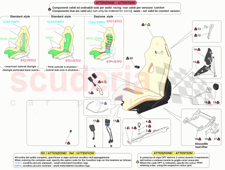 Photo of COMPL RH RACING SEAT…