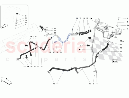 Photo of COMPL TUYAUX DE RADIATEUR ET DE RENIFLARD DU…