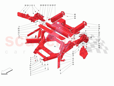 Photo of RENFORT DIAGONAL ARRI RE SUP RIEUR GAUCHE…