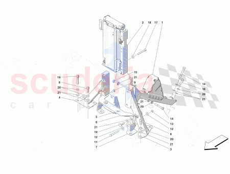 Photo of COMPL LH SEAT BELT MOUNTING BRACKET…