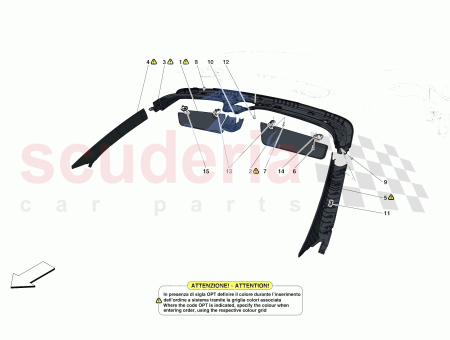 Photo of TRAVERSE DE PARE BRISE SUP RIEURE COMPL TE…