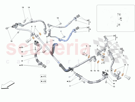 Photo of TUYAU D ALIMENTATION EN HUILE DU TURBO DROIT…
