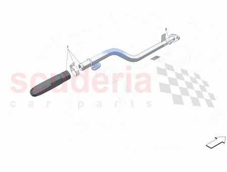 Photo of TUYAU COMPLET DU MOTEUR LA POMPE DE RECIRCULATION…