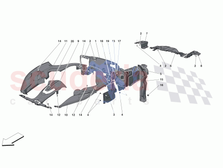 Photo of COUSSINET ARRI RE POUR AILE AVANT GAUCHE…