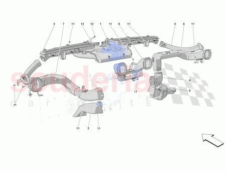 Photo of CONDUIT DE VENTILATION DE L ESPACE POUR PIEDS…