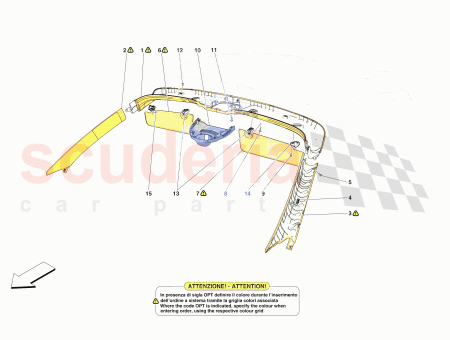 Photo of TRAVERSE DE PARE BRISE SUP RIEURE COMPL TE…