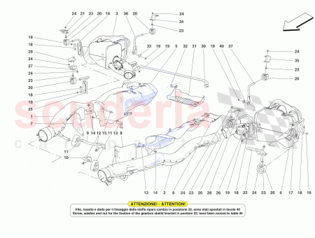 Photo of SUPPORT ARRI RE SUP RIEUR POUR SILENCIEUX DROIT…