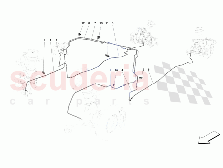 Photo of CONDUITE DE FREIN ARRI RE GAUCHE…