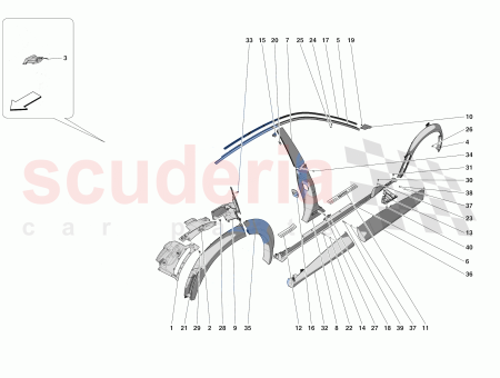 Photo of COMPL LH REAR FLANK CLADDING…