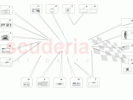 Photo of TYRE PRESSURE LABEL 20 TYRES…