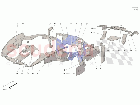 Photo of COUSSINET ARRI RE POUR AILE AVANT DROITE…