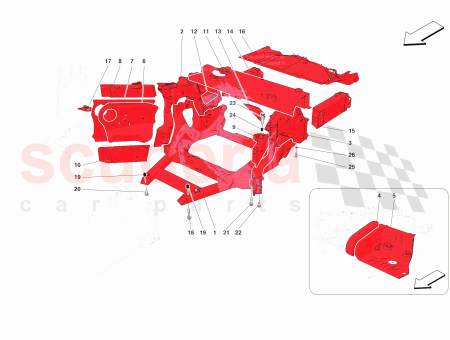 Photo of COMPL DIAGONALE ARRI RE SUP RIEURE RH…