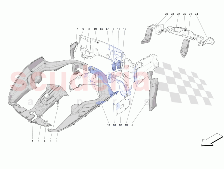 Photo of COUSSINET ARRI RE POUR AILE AVANT GAUCHE…