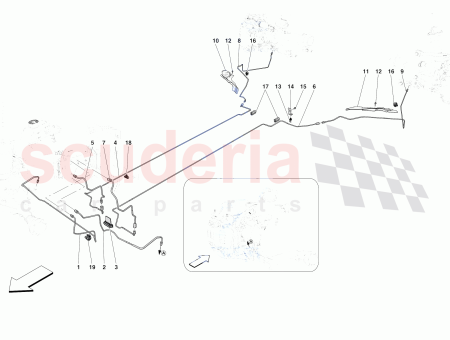 Photo of CONDUITE DE FREIN AVANT GAUCHE…