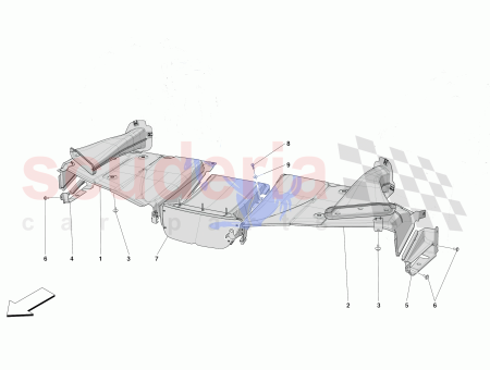 Photo of COMPL RH LATERAL FRONT DUCT…