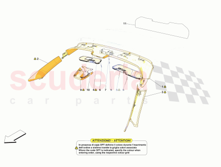 Photo of COMPL COLONNE DE PARE BRISE DROITE…