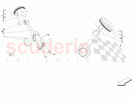 Photo of PISTON DROIT COMPLET…