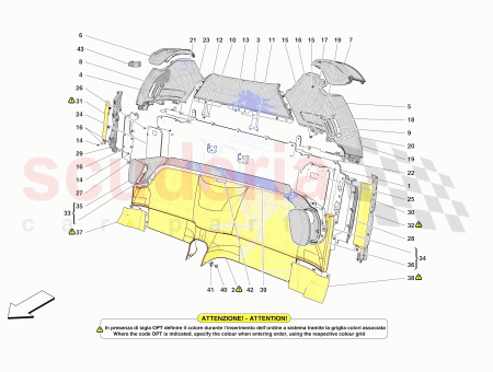 Photo of COMPL LH LATERAL COVER DOOR JAMBAGE…