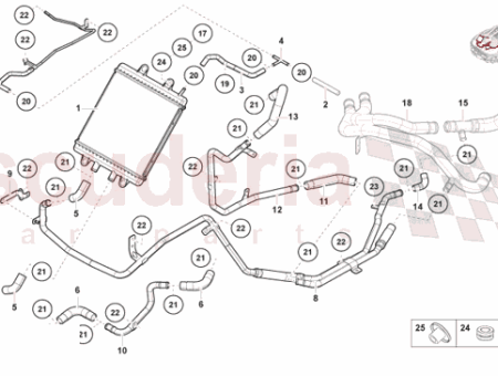 Photo of TUYAU DE LIQUIDE DE REFROIDISSEMENT…
