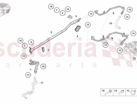 Photo of TUYAU DE LIQUIDE DE REFROIDISSEMENT…