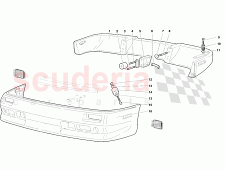 Photo of BARRE DE PARE CHOCS ARRI RE…