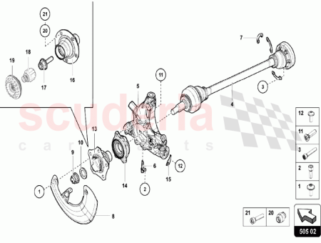 Photo of SUPPORT DE MOYEU ARRI RE DROIT PARTIR DU…