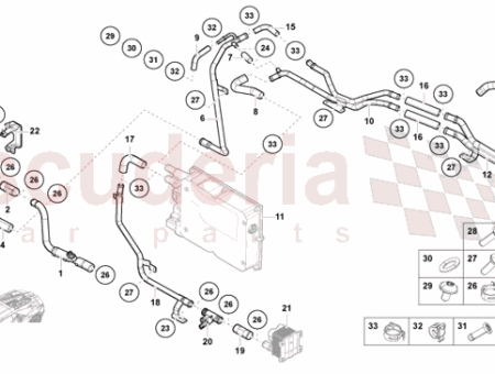 Photo of TUYAU DE LIQUIDE DE REFROIDISSEMENT…