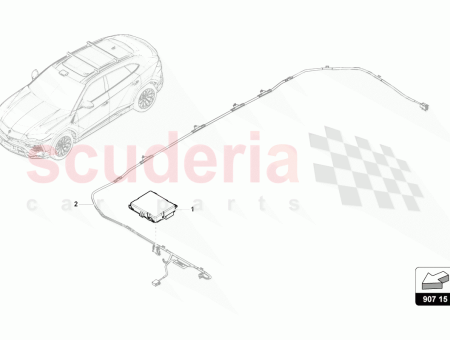 Photo of UNIT DE COMMANDE DU TOIT OUVRANT COULISSANT LECTRIQUE…