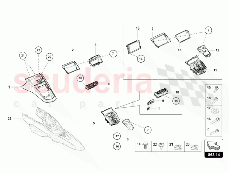 Photo of PANNEAU DE COMMANDE AVEC BOUTONS POUSSOIRS…
