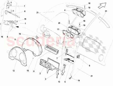 Photo of PANNEAU DE COMMANDE AVEC BOUTONS POUSSOIRS PACK CHROME…