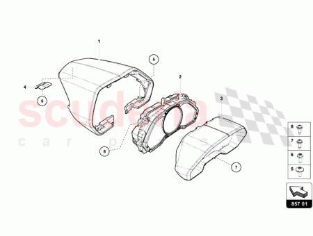 Photo of BOULON T TE PLATE SIX PANS CREUX…