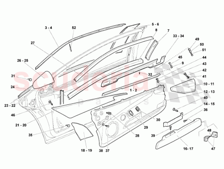 Photo of COUVERCLE DU PANNEAU AVANT GAUCHE INT RIEUR EN…
