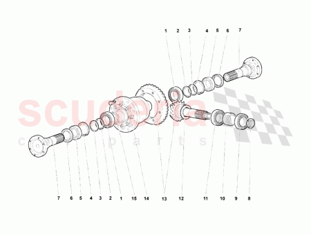 Photo of PAIRE D ENGRENAGES CONIQUES…