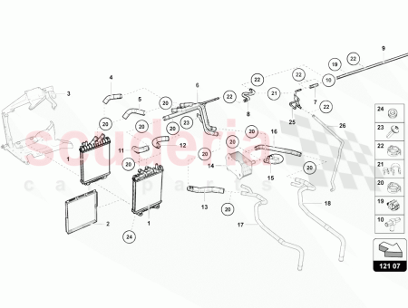 Photo of TUYAU DE LIQUIDE DE REFROIDISSEMENT…